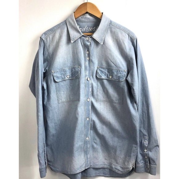 Madewell Tops - Madewell Tomboy Workshirt  Button-Front Shirt Wome